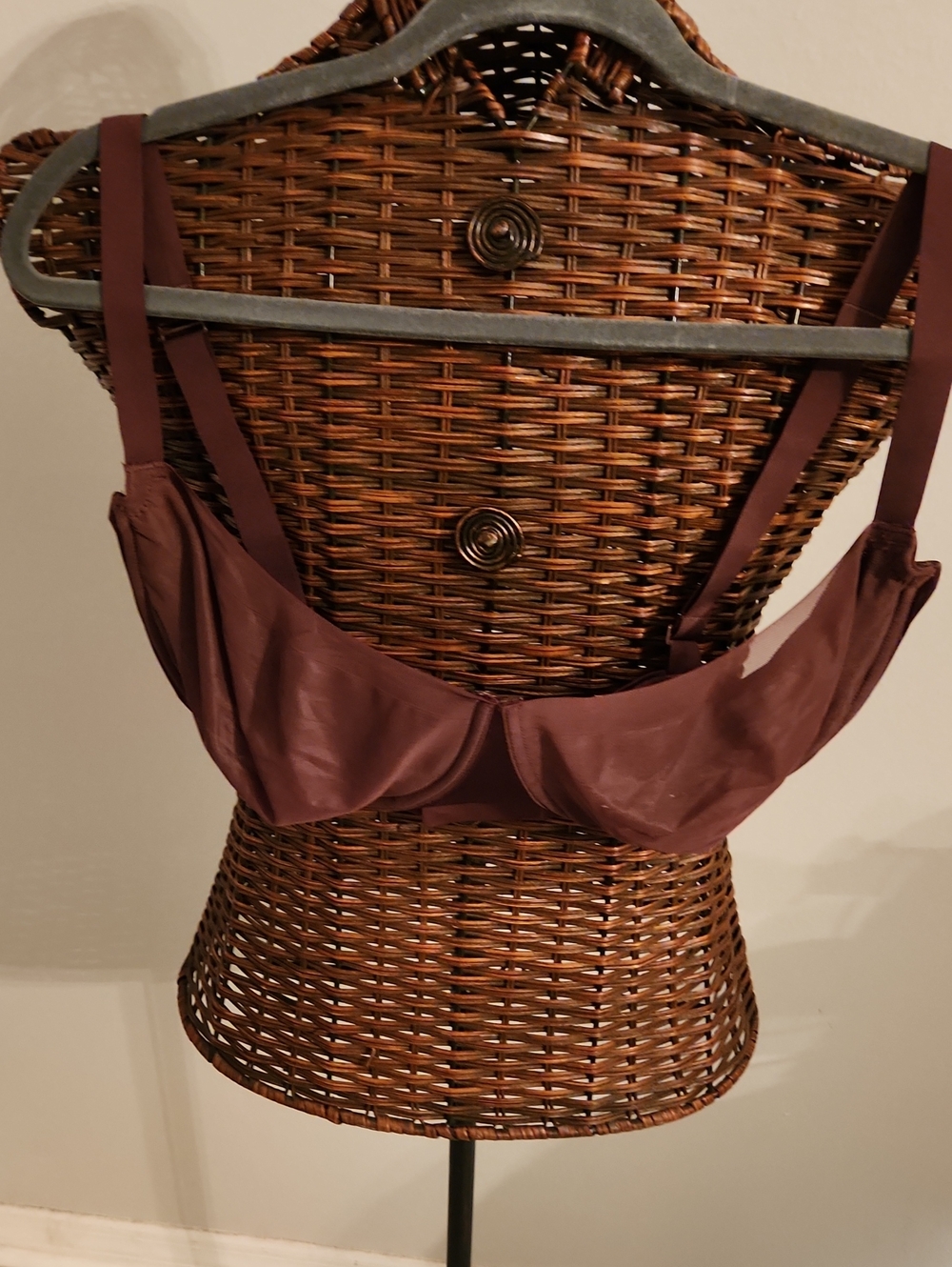 Zara Mauve-Brown Underwire Bra